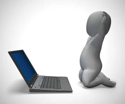 Internet connection means web accessibility and online connectio Illustrazione stock