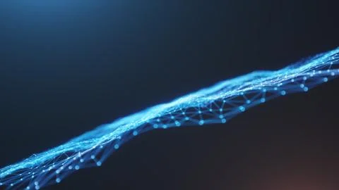 Internet connection technology concept. Cloud computing, neural communications Stock Illustration