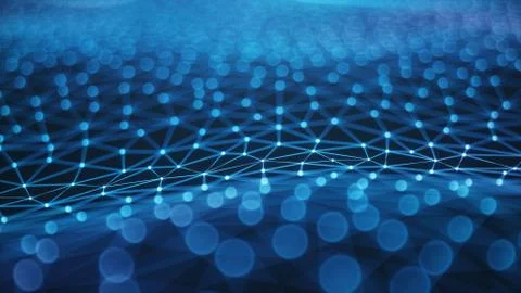 Internet connection technology concept. Cloud computing, neural communications 스톡 일러스트