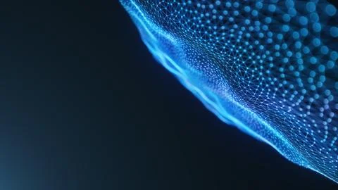 Internet connection technology concept. Cloud computing, neural communications Illustrazione stock