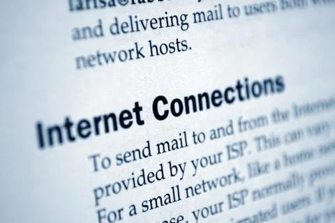 Internet connections 스톡 사진