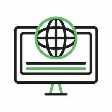 Internet Connectivity icon vector image. Stock Illustration