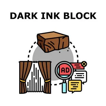 Internet content blocking and ad filtering concept vector Stock Illustration