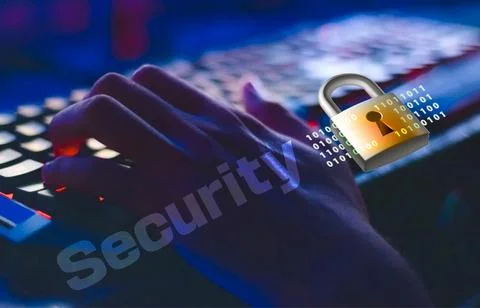 Internet credit card security Stock Photos
