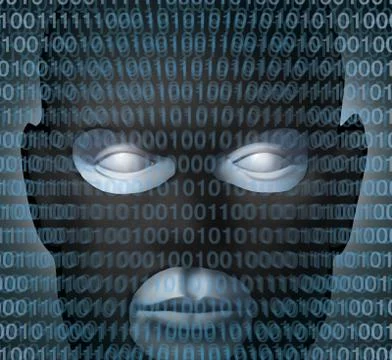 Internet crime Stock Illustration