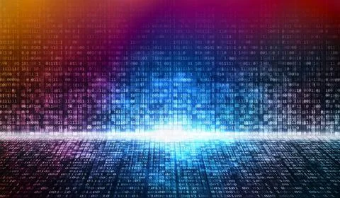 Internet data science background Internet data science digital illustratio... Stock-Fotos