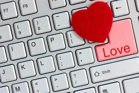 Internet dating concept Stock Illustration