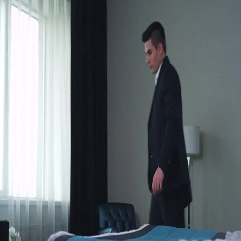 Internet Dependence of the Young Manager Stock Footage 69448545