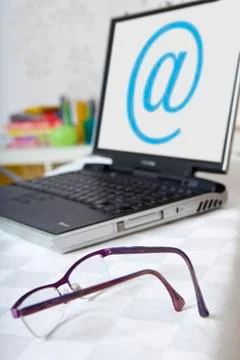 Internet email Stock Photos