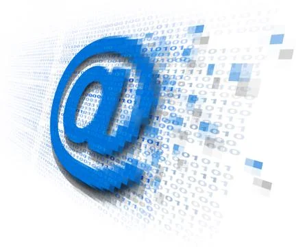 Internet Email Security Illustrazione stock