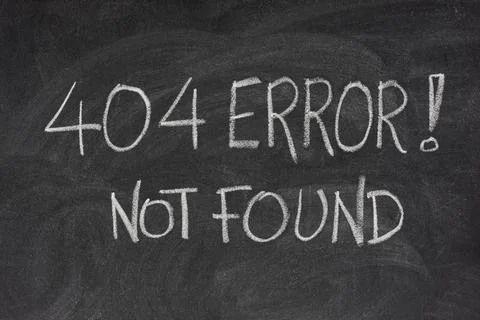 Internet error 404 - file not found internet warning message, 404 error, h... Stock Photos