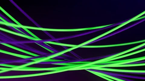 Internet Ethernet Cables. Concept of Data Center, Cloud Computing. 3d rendering Stock Footage 166585284