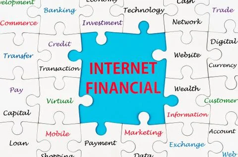 Internet financial Stock Photos