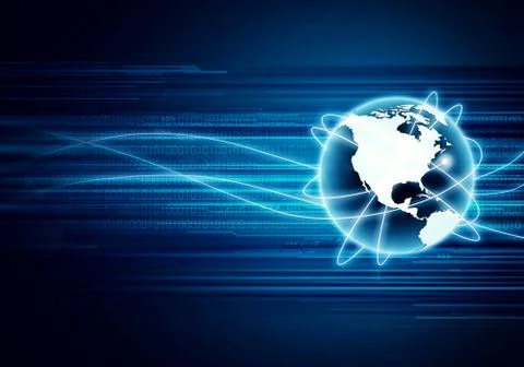 Internet global concept Stock Illustration