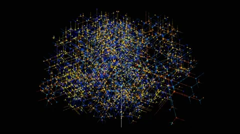 Internet Growing and Expanding as Time Lapse Stock Footage 61260696