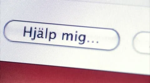 Internet "help me" icon Stock Footage 11334658