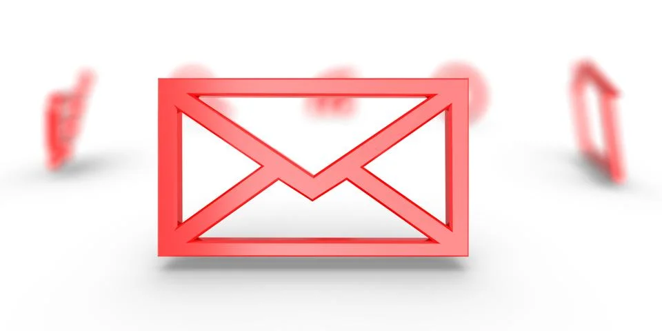 Internet icon envelope Stock Illustration
