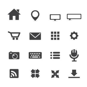 Internet icon Stock Illustration