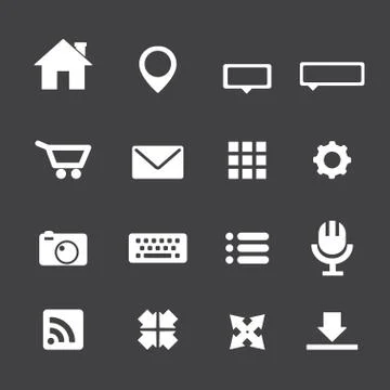 Internet icon Stock Illustration