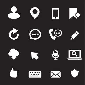 Internet icon Stock Illustration