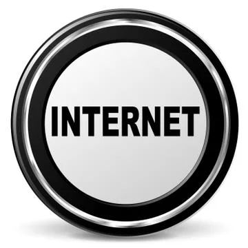 Internet icon Stock Illustration