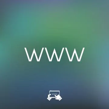 Internet icon Stock Illustration