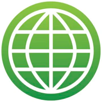 Internet icon of a set. Go to web sign. Internet symbol. Isolated on white Stock Illustration