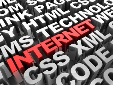 Internet Stock-Illustration