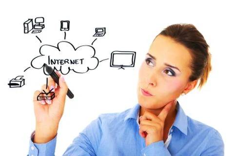 Internet Stock Illustration