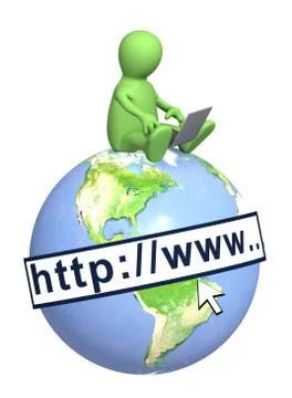 Internet Illustrazione stock