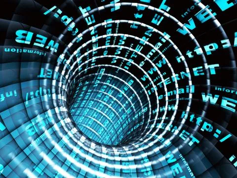 Internet Stock Illustration