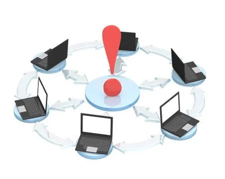 Internet Illustrazione stock