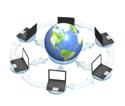 Internet Stock Illustration