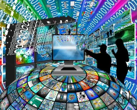 Internet Stock Illustration