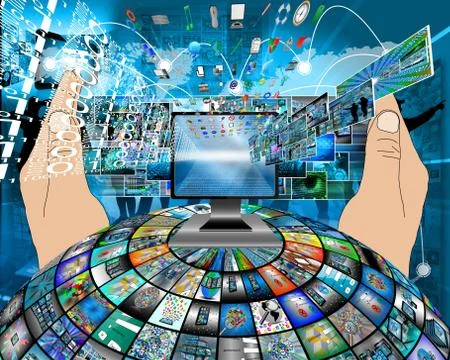 Internet Stock Illustration