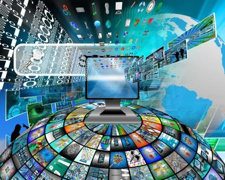 Internet Stock Illustration