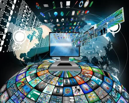 Internet Stock Illustration