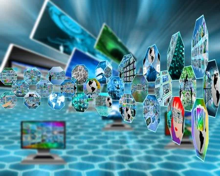 On the internet Stock Illustration