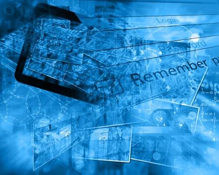 Internet Illustrazione stock