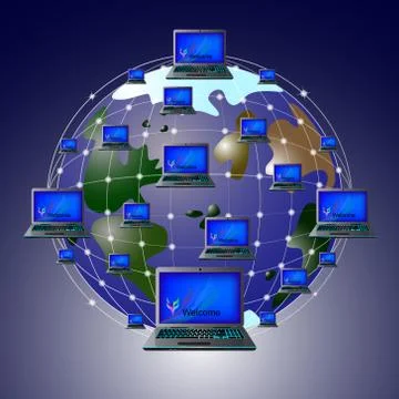 Internet. Stock Illustration