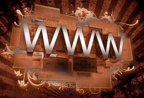 Internet Illustration Illustrazione stock