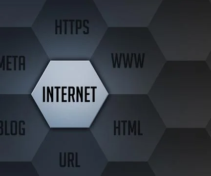 Internet image Stock Illustration