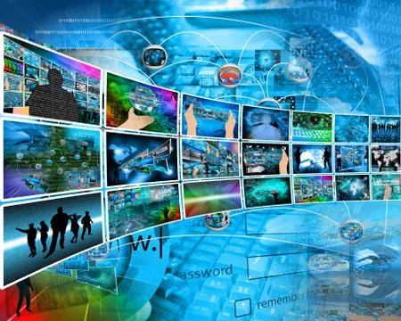 Internet images Stock Illustration