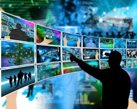 Internet images Stock Illustration