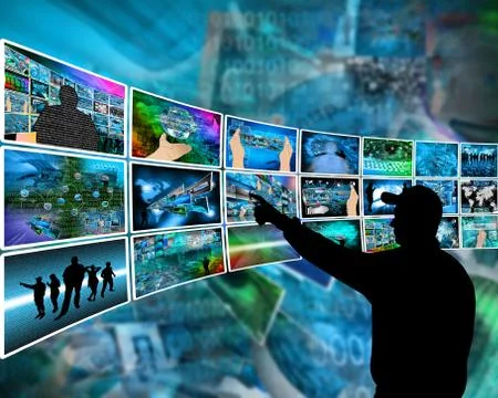 Internet images Illustrazione stock