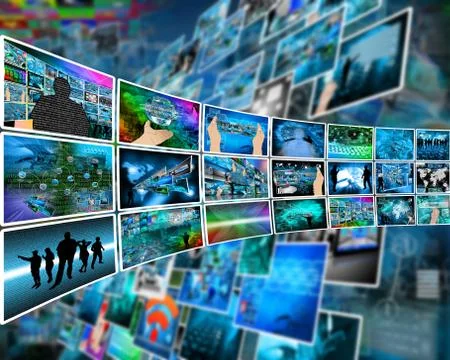 Internet images Stock Illustration