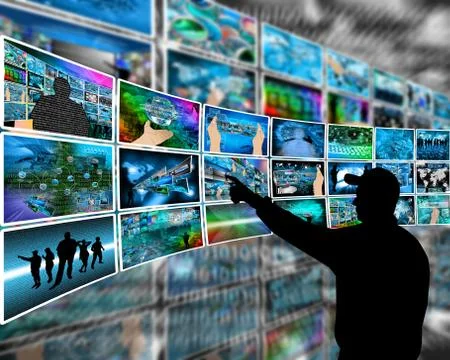 Internet images Stock Illustration