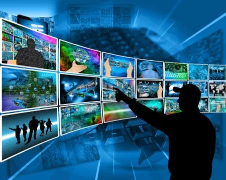 Internet images Stock Illustration