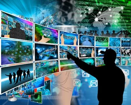 Internet images Stock Illustration
