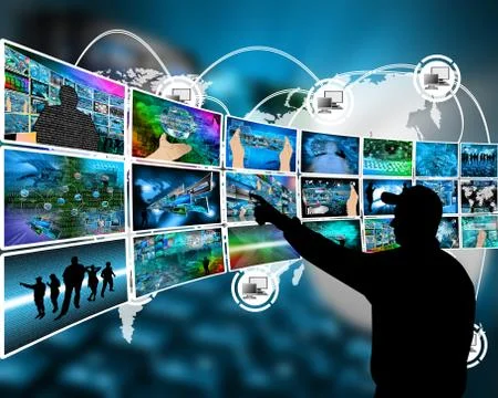 Internet images Stock Illustration